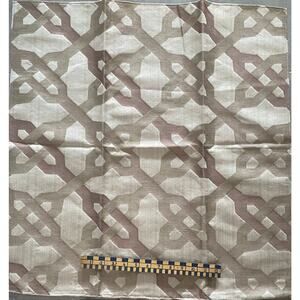 25"x25" SCALAMANDRE DESIGNER Alexander Tan Plus Bonus Kravet Coordinate
